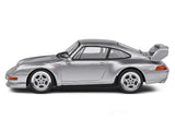 Porsche 993 RS Clubsport silver 1:43 Solido licensed diecast Scale Model collectible