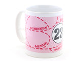 Pink Pig livery design Coffee Mug 350ml