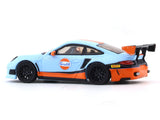 Porsche 911 997 Liberty Walk Gulf 1:64 Pop Race diecast scale model car miniature