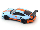 Porsche 911 997 Liberty Walk Gulf 1:64 Pop Race diecast scale model car miniature