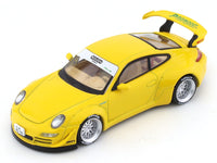 Porsche 911 997 RWB yellow 1:64 Tarmac Works diecast scale model car miniature