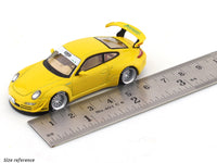 Porsche 911 997 RWB yellow 1:64 Tarmac Works diecast scale model car miniature