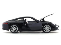 Porsche 911 Carrera S black 1:24 Bburago licensed diecast Scale Model car