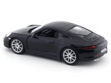 Porsche 911 Carrera S black 1:24 Bburago licensed diecast Scale Model car