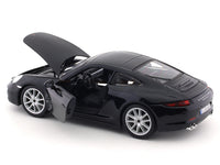 Porsche 911 Carrera S black 1:24 Bburago licensed diecast Scale Model car