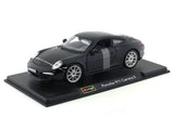 Porsche 911 Carrera S black 1:24 Bburago licensed diecast Scale Model car