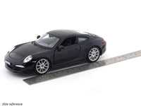 Porsche 911 Carrera S black 1:24 Bburago licensed diecast Scale Model car