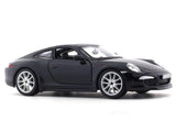 Porsche 911 Carrera S black 1:24 Bburago licensed diecast Scale Model car