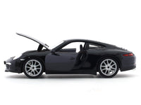 Porsche 911 Carrera S black 1:24 Bburago licensed diecast Scale Model car