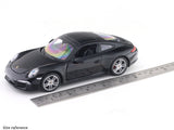 Porsche 911 Carrera S black 1:24 Rastar licensed diecast alloy scale model car collectible