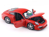 Porsche 911 Carrera S red 1:24 Rastar licensed diecast alloy scale model car collectible