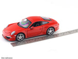 Porsche 911 Carrera S red 1:24 Rastar licensed diecast alloy scale model car collectible