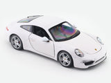 Porsche 911 Carrera S white 1:24 Rastar licensed diecast alloy scale model car collectible