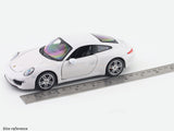 Porsche 911 Carrera S white 1:24 Rastar licensed diecast alloy scale model car collectible