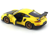 Porsche 911 GT2 RS yellow 1:24 Maisto diecast alloy scale model car