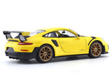 Porsche 911 GT2 RS yellow 1:24 Maisto diecast alloy scale model car