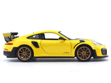 Porsche 911 GT2 RS yellow 1:24 Maisto diecast alloy scale model car