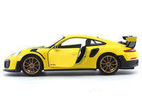 Porsche 911 GT2 RS yellow 1:24 Maisto diecast alloy scale model car