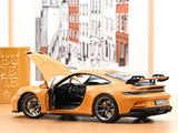 2021 Porsche 911 992 GT3 Bahama Yellow 1:18 Norev Licensed Diecast Scale Model Car Collectible | High-Performance Sports Car | Buy in India