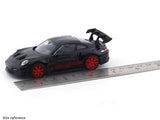 Porsche 911 GT3 RS black 1:43 Bburago Signature licensed diecast scale model car