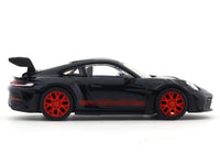 Porsche 911 GT3 RS black 1:43 Bburago Signature licensed diecast scale model car