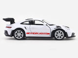 Porsche 911 GT3 RS White 1:33-42 RMZ City licensed pull back car scale model