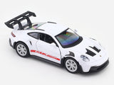 Porsche 911 GT3 RS White 1:33-42 RMZ City licensed pull back car scale model