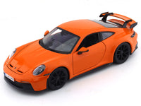 Porsche 911 GT3 Orange 1:24 Bburago licensed diecast Scale Model car