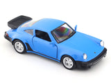 Porsche 911 Turbo 3.3 blue 1:33-42 RMZ City licensed pull back car scale model