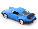Porsche 911 Turbo 3.3 blue 1:33-42 RMZ City licensed pull back car scale model