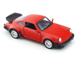 Porsche 911 Turbo 3.3 red 1:33-42 RMZ City licensed pull back car scale model