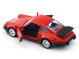 Porsche 911 Turbo 3.3 red 1:33-42 RMZ City licensed pull back car scale model