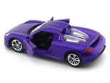 Porsche 918 like purple pull back car