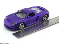 Porsche 918 like purple pull back car
