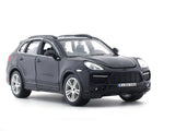 Porsche Cayenne Turbo black 1:24 Bburago licensed diecast Scale Model car