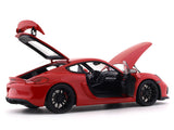 Porsche Cayman GT4 Coupe Red 1:18 Schuco diecast Scale Model car