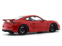 Porsche Cayman GT4 Coupe Red 1:18 Schuco diecast Scale Model car