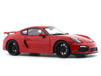 Porsche Cayman GT4 Coupe Red 1:18 Schuco diecast Scale Model car