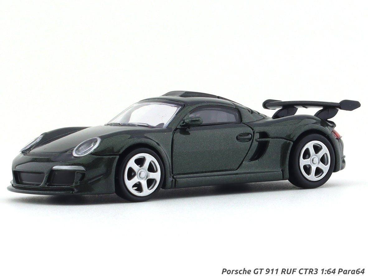 Porsche GT 911 RUF CTR3 Oak Green 1:64 Para64 diecast scale model car ...