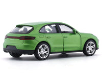 Porsche Macan S green 1:32 RMZ City 5 inch pullback diecast scale model car