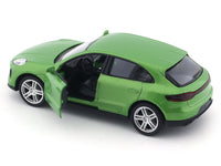 Porsche Macan S green 1:32 RMZ City 5 inch pullback diecast scale model car