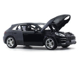 Porsche Mecan Turbo black 1:24 Bburago licensed diecast Scale Model car