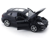 Porsche Mecan Turbo black 1:24 Bburago licensed diecast Scale Model car