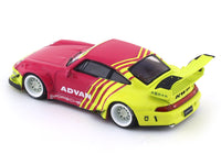 Porsche RWB 993 with figure advan 1:64 Time Micro diecast scale model car