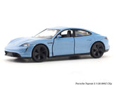 Porsche Taycan S blue 1:32 RMZ City licensed pull back car scale model