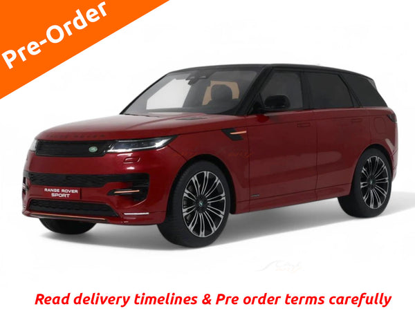 Pre Order : Range-Rover Sport Firenze Red 1:18 GT Spirit resin scale model car collectible
