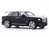 Rolls-Royce Cullinan matte black / silver 1:64 ING diecast scale model car miniature