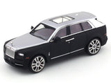 Rolls-Royce Cullinan matte black / silver 1:64 ING diecast scale model car miniature