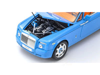 PreOrder : Rolls-Royce Phantom Drophead Coupe Light Blue 1:18 Kyosho diecast scale model car