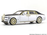 Rolls-Royce Phantom III  Silver Black 1:64 SC Art diecast scale model car miniature